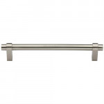 M Marcus Heritage Brass Industrial Design Cabinet Pull 256mm Centre to Centre